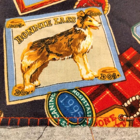 LARGE Heather Gray T Shirt Ladies - Traveling Dogs NEW - Picture 3 of 10